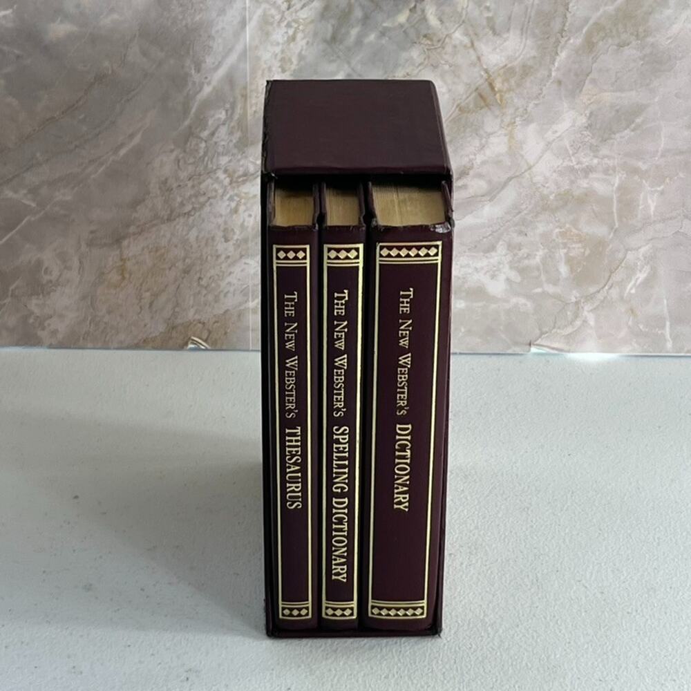 The New Webster's Handy Desk Reference Library Three Volume Set 1993